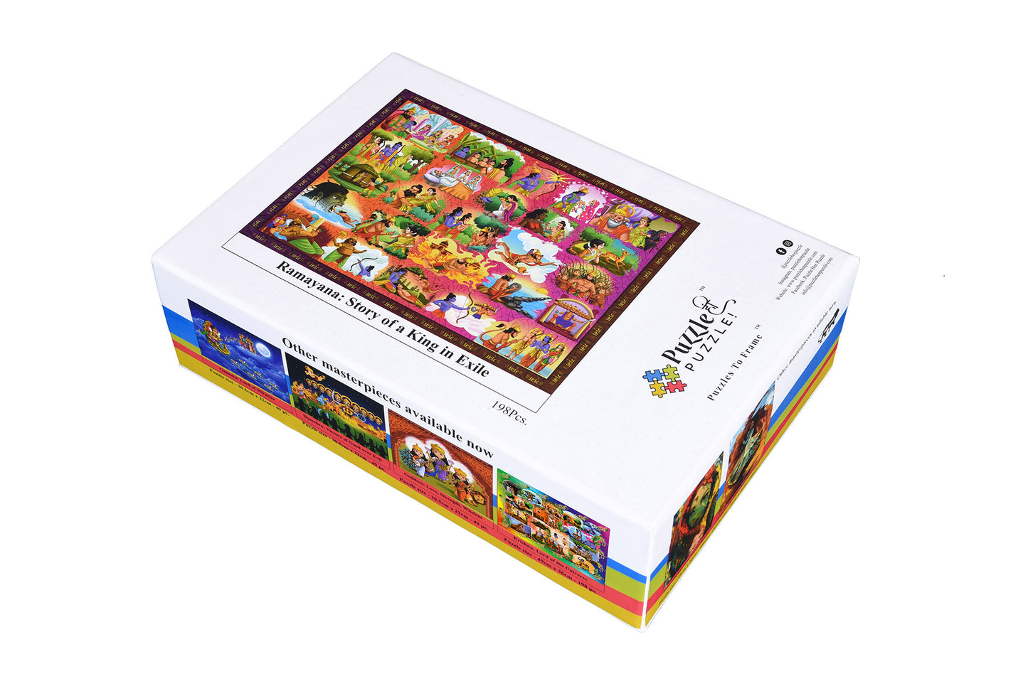 Ramayana: Story of a King in Exile Jigsaw Puzzle - 198 pieces