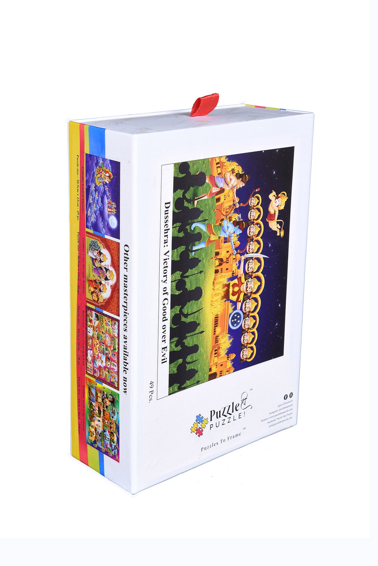 Dussehra: Victory of Good Over Evil Jigsaw Puzzle - 49 pieces