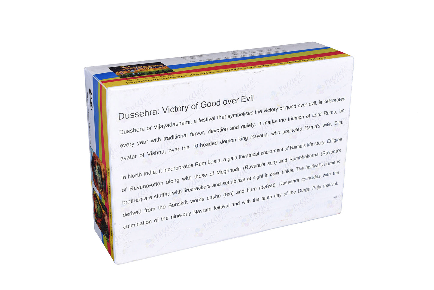 Dussehra: Victory of Good Over Evil Jigsaw Puzzle - 49 pieces