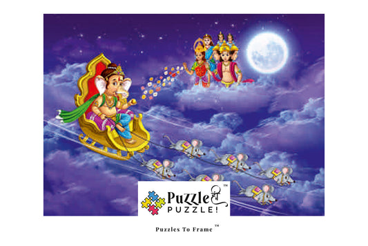 Ganesha: Lord of Miracles Jigsaw Puzzle - 49 pieces