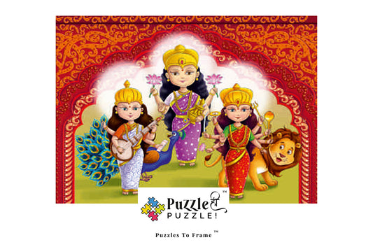 Goddess: Love, Strength, Wisdom Jigsaw Puzzle - 49 pieces