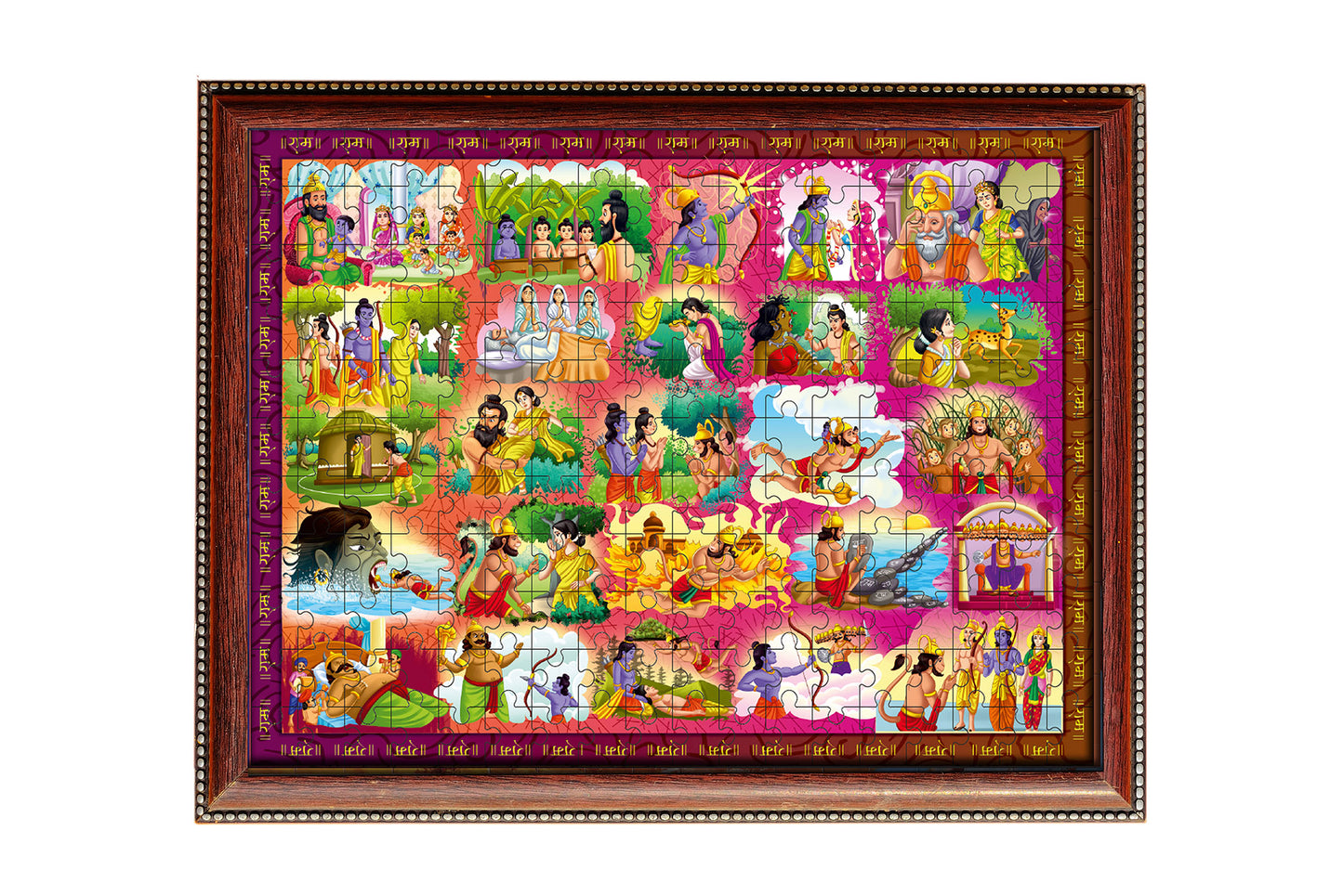 Ramayana: Story of a King in Exile Jigsaw Puzzle - 198 pieces